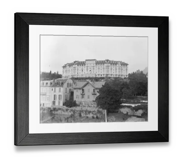 Framed Print : Hotel Mireabeau - Aix 1921 Framed Print : Hotel Mireabeau - Aix 1921