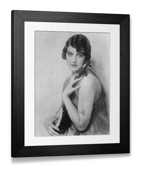 Framed Print : Thank You, Doctor. A new study of Mai Bacon, the popular revue actress Framed Print : Thank You, Doctor. A new study of Mai Bacon, the popular revue actress