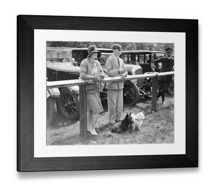 Framed Print : East Berkshire horse show. Mrs Guy Staveley and her son Anthony. 1928 Framed Print : East Berkshire horse show. Mrs Guy Staveley and her son Anthony. 1928