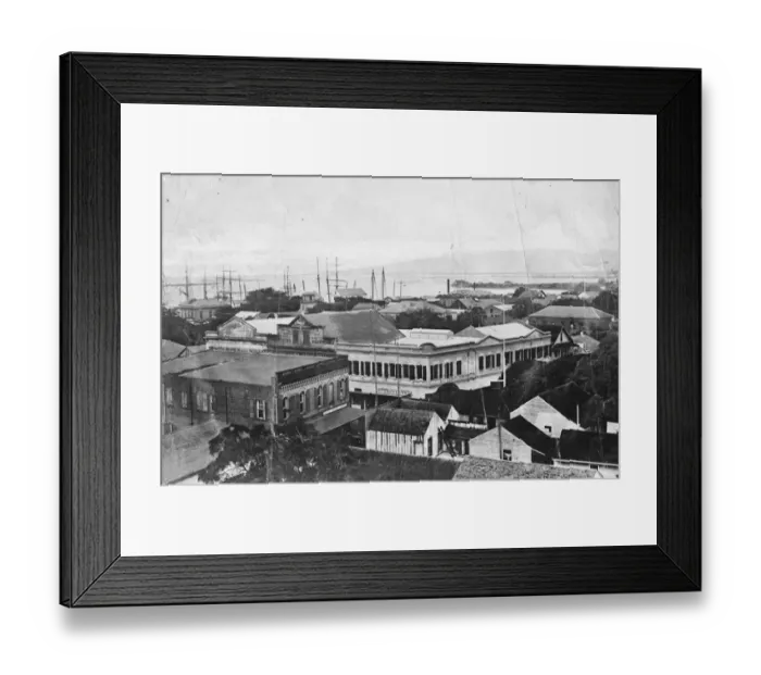 Framed Print : Honolulu 20 March 1920 Framed Print : Honolulu 20 March 1920