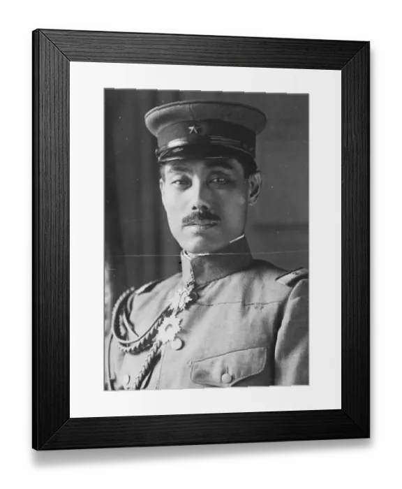 Framed Print : General Tanaka, watching Japanese and European interests at Hankow. 8 January 1927 Framed Print : General Tanaka, watching Japanese and European interests at Hankow. 8 January 1927