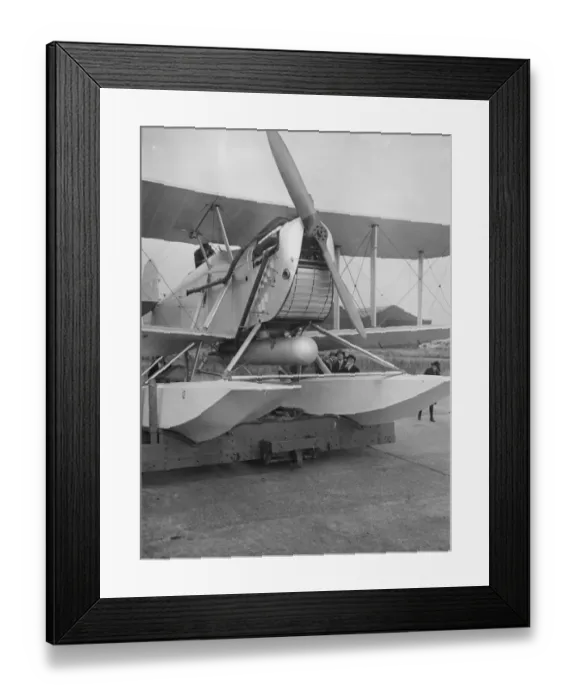 Framed Print : BRITAINs FIRST FLYING TORPEDO BOAT. The first torpedo-carrying seaplane to be built Framed Print : BRITAINs FIRST FLYING TORPEDO BOAT. The first torpedo-carrying seaplane to be built