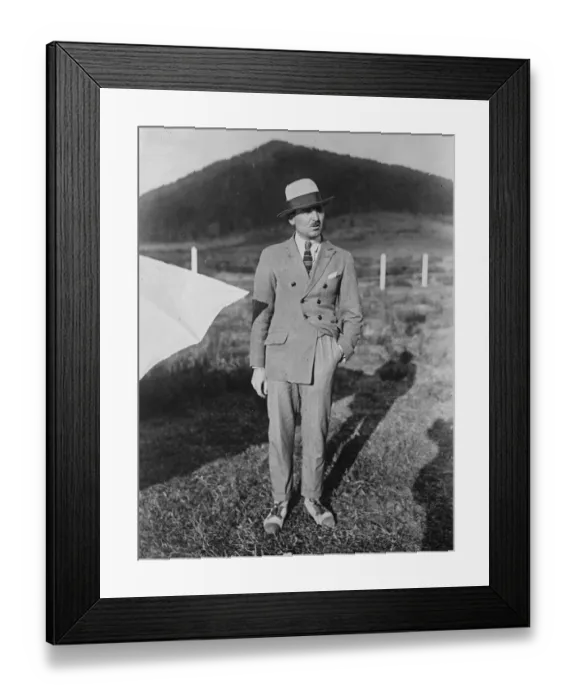 Framed Print : Gliding over the channel M Georges Barbot the French airmen is experimenting Framed Print : Gliding over the channel M Georges Barbot the French airmen is experimenting