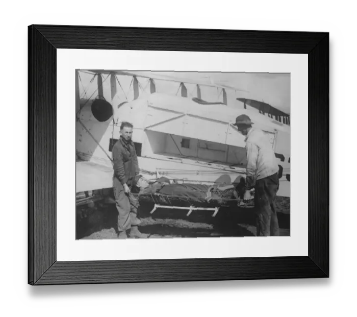Framed Print : AN aerial ambulance belonging to the American red cross 18 October 1920 Framed Print : AN aerial ambulance belonging to the American red cross 18 October 1920