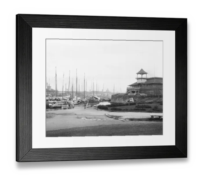 Framed Print : Manilla of the Philippines The river side May 1922 Framed Print : Manilla of the Philippines The river side May 1922