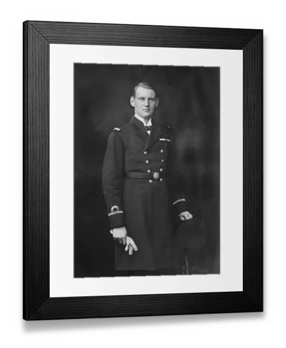 Framed Print : Crown Prince of Denmark. December 1927 Framed Print : Crown Prince of Denmark. December 1927