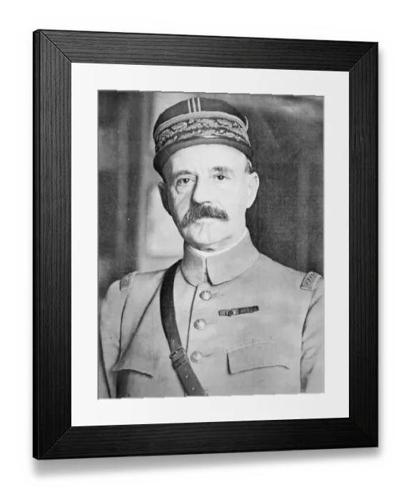 Framed Print : General Buat, New cheif of the French General staff 25 February 1924 Framed Print : General Buat, New cheif of the French General staff 25 February 1924