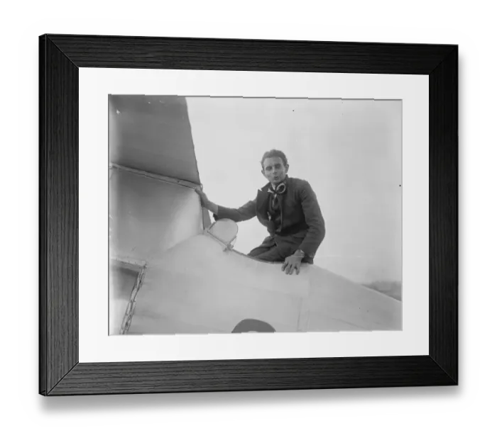 Framed Print : Mr Jimmie James, winner of this yeas aerial derby on the new Bamel Mars 1 16 July 1921 Framed Print : Mr Jimmie James, winner of this yeas aerial derby on the new Bamel Mars 1 16 July 1921