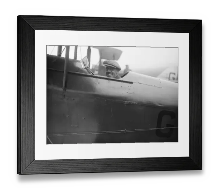 Framed Print : The Kings Cup Air Race. Captain F G M Sparks. 9 July 1926 Framed Print : The Kings Cup Air Race. Captain F G M Sparks. 9 July 1926