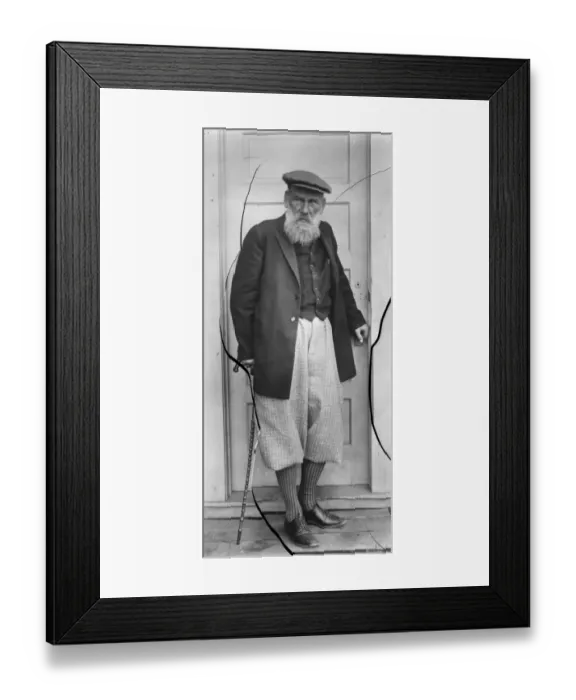 Framed Print : County Tolstoy Falls for knickers. When Count Tolstoy arrived in Hollywood Framed Print : County Tolstoy Falls for knickers. When Count Tolstoy arrived in Hollywood