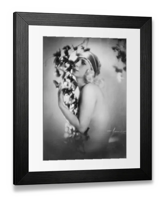 Framed Print : Mlle Ena Bell. 2 April 1927