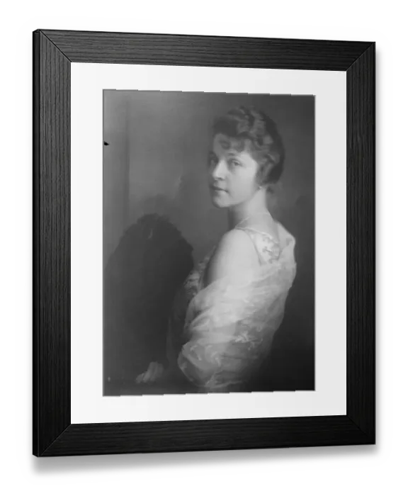Framed Print : Swedens richest woman. Mme Brambeck, wife of Captain Brambeck, who is reported Framed Print : Swedens richest woman. Mme Brambeck, wife of Captain Brambeck, who is reported