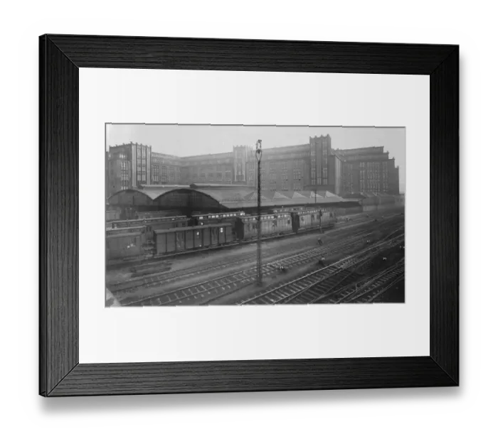 Framed Print : Worlds hugest post office. The gigantic structure recently erected besides Framed Print : Worlds hugest post office. The gigantic structure recently erected besides