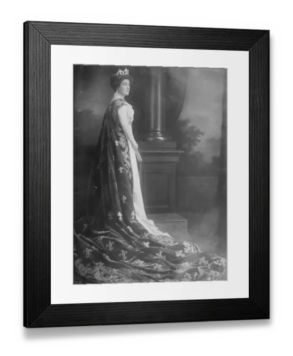 Framed Print : Plaintiff in French law suit. Princess Elias of Bourbon Parma, who, with her husband Framed Print : Plaintiff in French law suit. Princess Elias of Bourbon Parma, who, with her husband