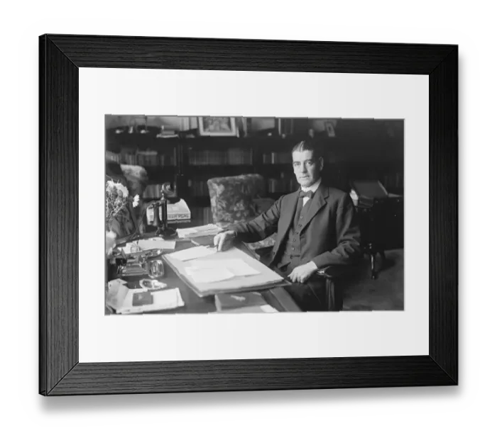 Framed Print : The New Postmaster General. Sir W Mitchell Thomson, the new Postmaster General
