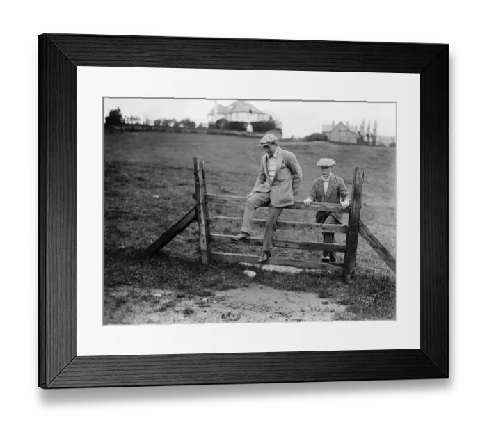 Framed Print : Jimmy Wilde getting fit to meet Pancho Villa for worlds title on the Welsh Hills Framed Print : Jimmy Wilde getting fit to meet Pancho Villa for worlds title on the Welsh Hills