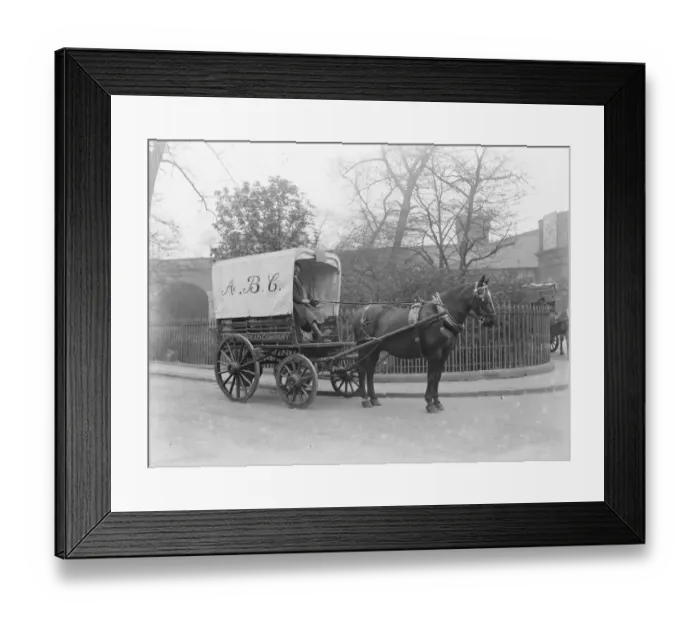 Framed Print : Taken for the Aerated Bread Company. 7 April 1920