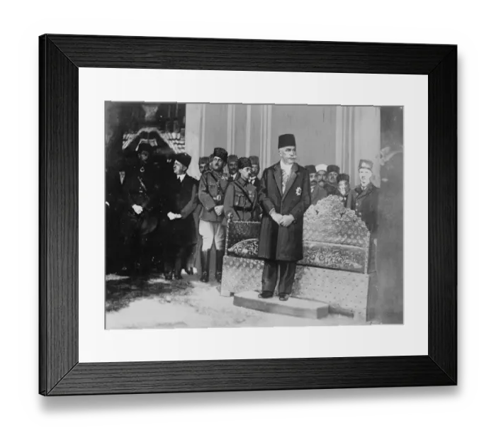 Framed Print : Installation of the new Caliph. The installation of the new Caliph of Islam, Abdul Framed Print : Installation of the new Caliph. The installation of the new Caliph of Islam, Abdul