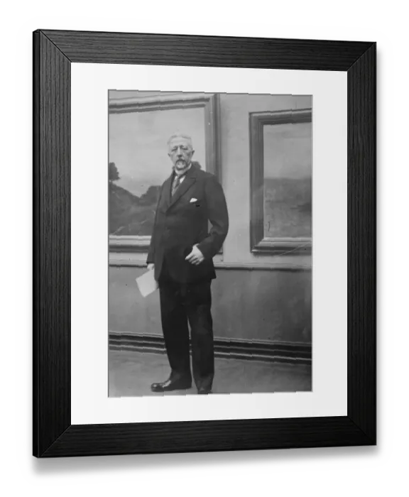 Framed Print : King of Swedens brother as art exhibitor. Prince Eugen Bernhardotte, brother Framed Print : King of Swedens brother as art exhibitor. Prince Eugen Bernhardotte, brother
