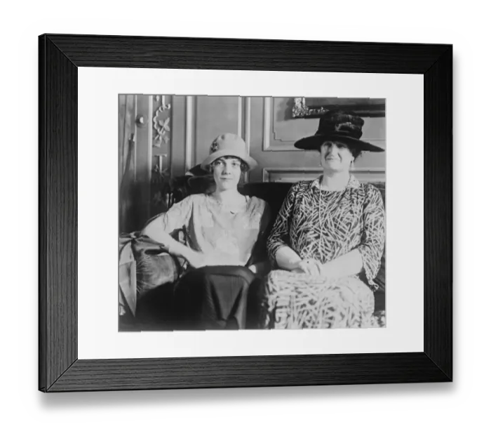 Framed Print : A Rockfeller Romance. Mr J D Rockefeller Junior publicly announced the engagement Framed Print : A Rockfeller Romance. Mr J D Rockefeller Junior publicly announced the engagement