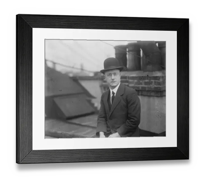 Framed Print : Joseph Gallagher June 1924 Framed Print : Joseph Gallagher June 1924