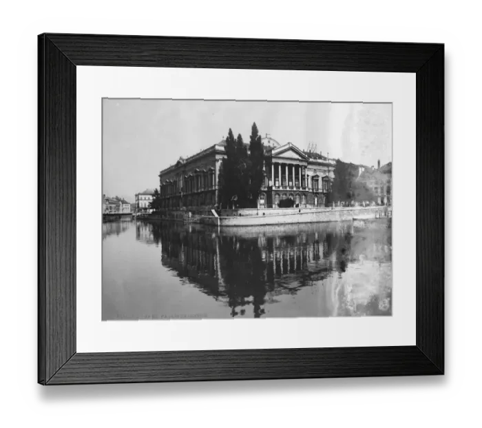 Framed Print : Palace of Justice burned down at Ghent of Belgium Yhe Palais de Justice, Ghent Framed Print : Palace of Justice burned down at Ghent of Belgium Yhe Palais de Justice, Ghent