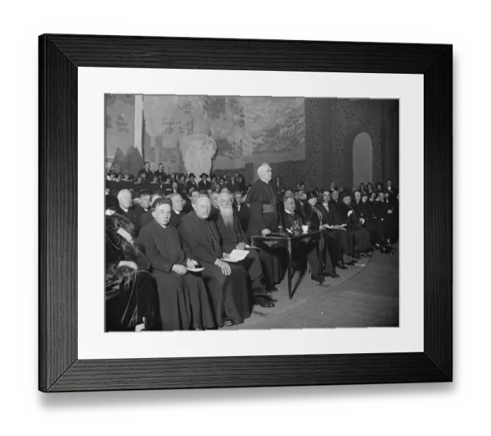 Framed Print : Cardinal Bourne at the Coliseum. Cardinal Bourne presided at a Grand Rally Framed Print : Cardinal Bourne at the Coliseum. Cardinal Bourne presided at a Grand Rally