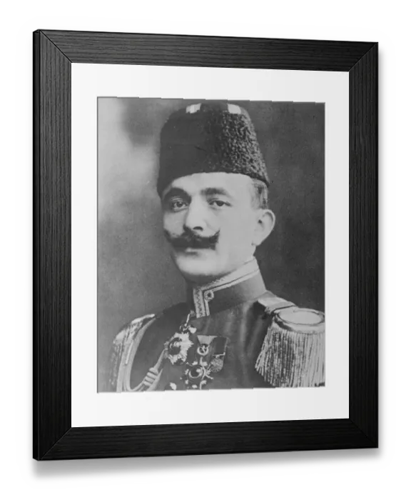 Framed Print : Enver Pasha 11 November 1922 Framed Print : Enver Pasha 11 November 1922