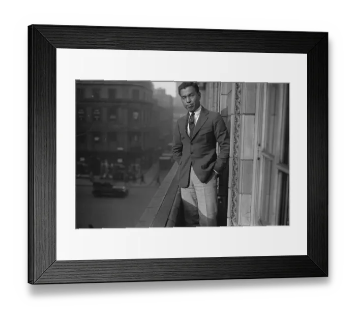 Framed Print : Japans Richester bachelor. Mr Tokuzhiro Fukuda, who is said to be the richest
