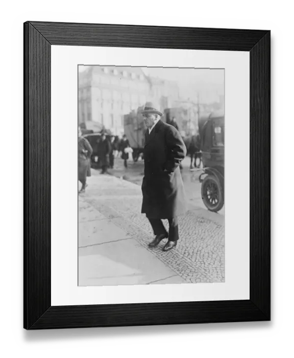 Framed Print : A German Presidential candidate. Dr Otto Braun, the Social Democratic candidate Framed Print : A German Presidential candidate. Dr Otto Braun, the Social Democratic candidate
