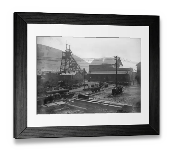 Framed Print : The Coal Crisis South Wales miners in revolt Llwynypia Mens protest strike Framed Print : The Coal Crisis South Wales miners in revolt Llwynypia Mens protest strike
