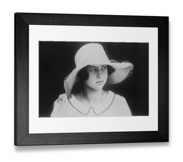 Framed Print : Princess Marie Jose of Belgium. 4 February 1927 Framed Print : Princess Marie Jose of Belgium. 4 February 1927