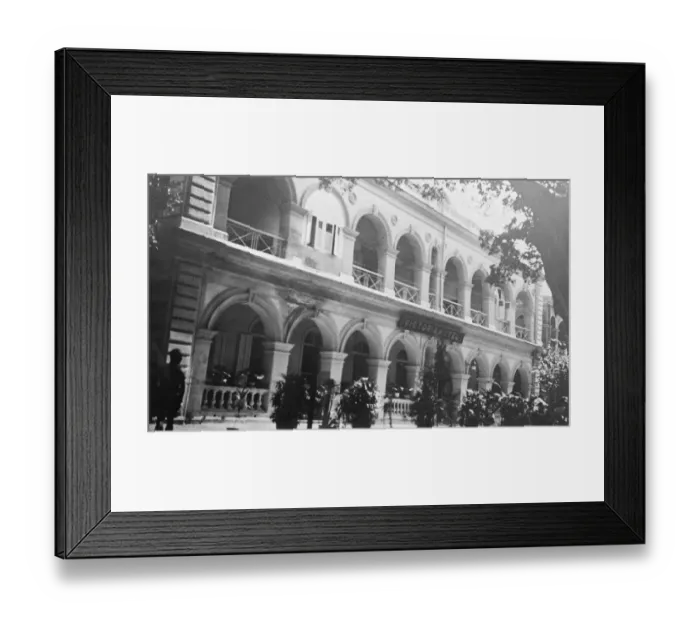 Framed Print : Bomb at a banquet. A bomb was thrown through a window of the Victoria Hotel, Canto Framed Print : Bomb at a banquet. A bomb was thrown through a window of the Victoria Hotel, Canto