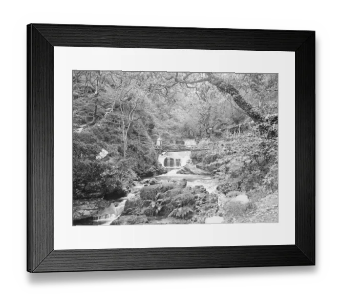 Framed Print : River Lym at Lymton 1925 Framed Print : River Lym at Lymton 1925