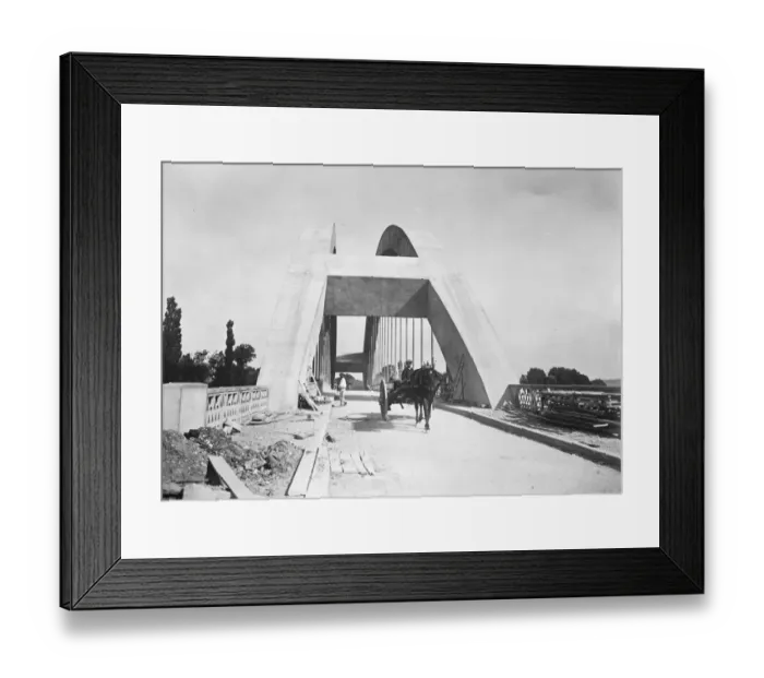 Framed Print : Worlds Greatest Reinforced Concrete Bridge The worlds greatest reinforced concrete bridge