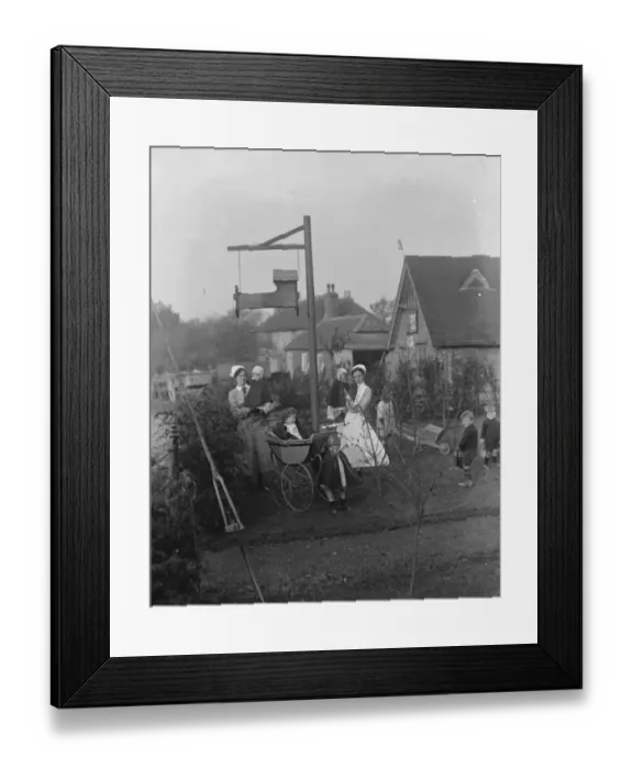Framed Print : At the sign of the cradle. 18 November 1919 Framed Print : At the sign of the cradle. 18 November 1919
