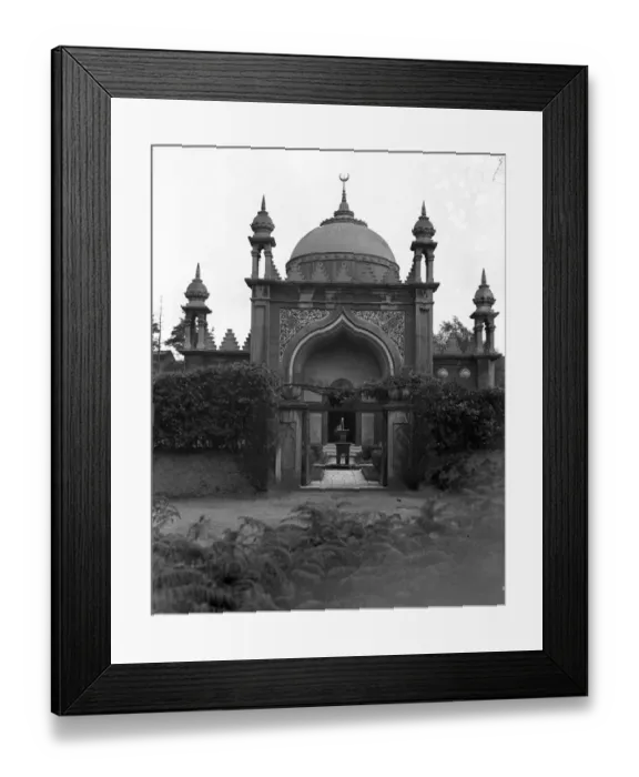 Framed Print : The Mosque at Woking, Surrey. 25 July 1923 Framed Print : The Mosque at Woking, Surrey. 25 July 1923