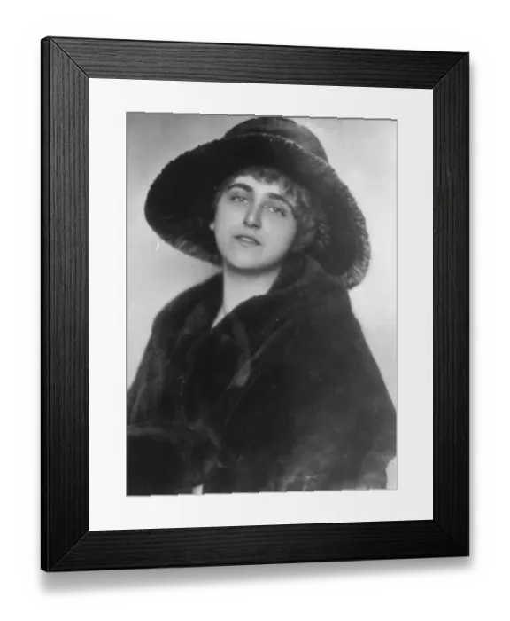 Framed Print : Entertains for three millionaire brothers Baroness Alphonse de Rothschild, wife Framed Print : Entertains for three millionaire brothers Baroness Alphonse de Rothschild, wife