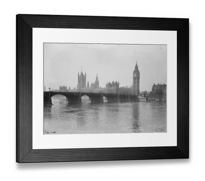 Framed Print : London, Houses of Parliament, Westminster 20 May 1927 Framed Print : London, Houses of Parliament, Westminster 20 May 1927