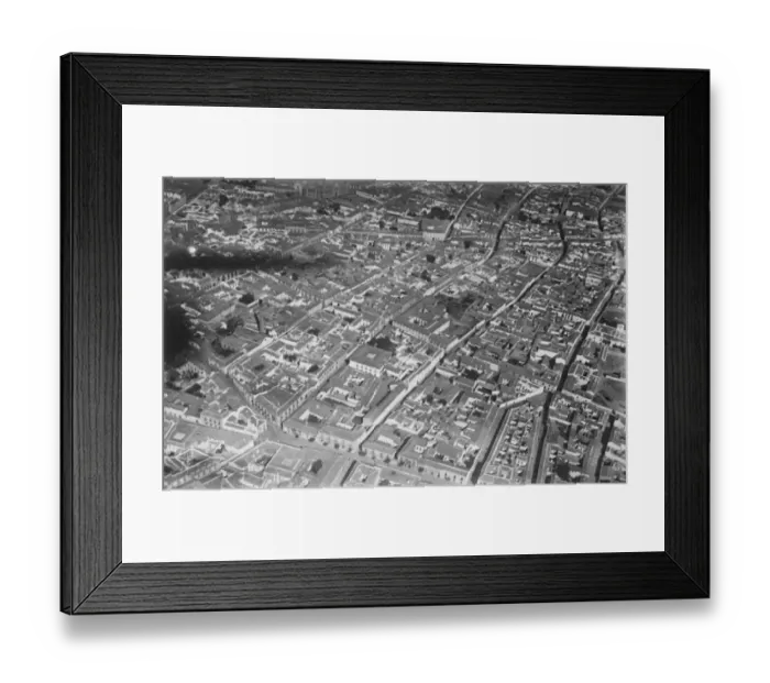 Framed Print : Spain. Ciudad Real. An aerial view. 7 February 1929 Framed Print : Spain. Ciudad Real. An aerial view. 7 February 1929