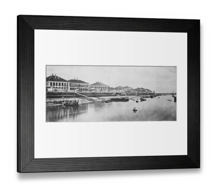 Framed Print : Grave rioting at a Chinese River Port. Grave rioting is reported to have taken place at Kiukiang Framed Print : Grave rioting at a Chinese River Port. Grave rioting is reported to have taken place at Kiukiang