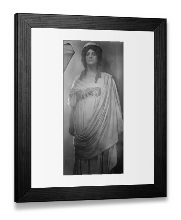 Framed Print : Vienna Opera Star For England Anna von Mildenburg ( November 29 1872 - January Framed Print : Vienna Opera Star For England Anna von Mildenburg ( November 29 1872 - January