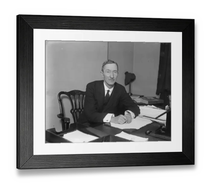 Framed Print : Mr James McNeil, who has scceeded Mr T M Healy as the Free State Governor General Framed Print : Mr James McNeil, who has scceeded Mr T M Healy as the Free State Governor General