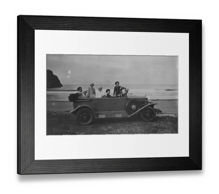 Framed Print : The Archduke Otto of Austria, eldest son of the ex -Empress Zita, taking his brothers Framed Print : The Archduke Otto of Austria, eldest son of the ex -Empress Zita, taking his brothers