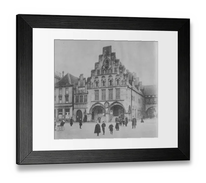 Framed Print : French march into Dortmund. The French troops have entered the important town of Dortmund Framed Print : French march into Dortmund. The French troops have entered the important town of Dortmund