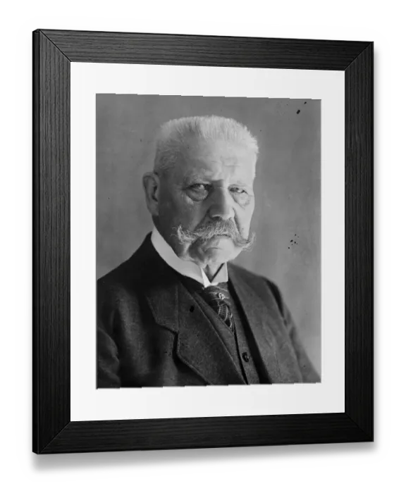 Framed Print : Von Hindenburg. 24 July 1925 Framed Print : Von Hindenburg. 24 July 1925