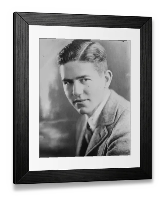 Framed Print : University of California student wins Oxford scholarship. John Whipple Olmsted