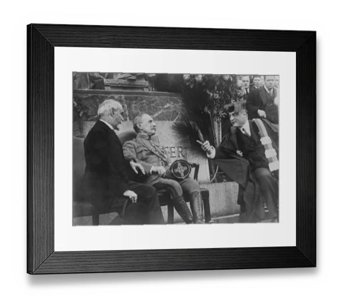 Framed Print : Marshal Foch at Columbia University. Dr Nicholas Murray Butler, President of Framed Print : Marshal Foch at Columbia University. Dr Nicholas Murray Butler, President of