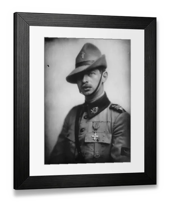 Framed Print : Prince Carol of Rumania. 9 August 1926 Framed Print : Prince Carol of Rumania. 9 August 1926