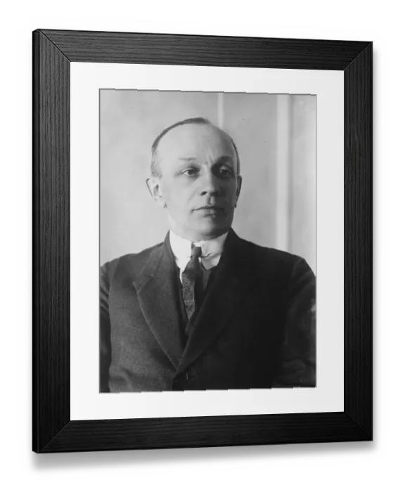 Framed Print : M Czeslaw Klarner, Polands new minister of the Treasury. 12 August 1926 Framed Print : M Czeslaw Klarner, Polands new minister of the Treasury. 12 August 1926